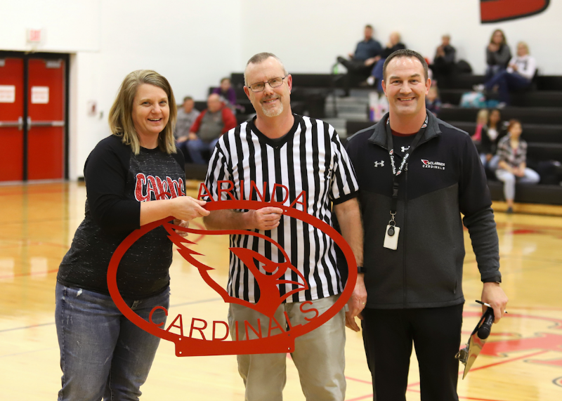 Clarinda CSD Booster of the Year Craig HIll